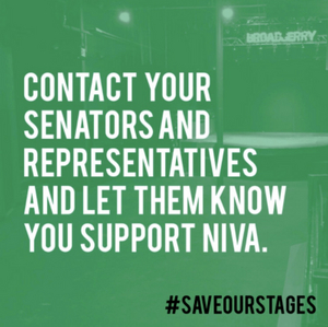 New York Independent Venue Association Launches #SaveOurStages Day of Action Image