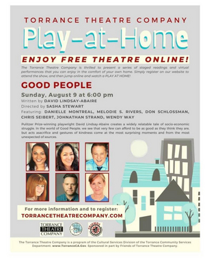 Review: GOOD PEOPLE by Torrance Theatre Company Wraps its First Play-at-Home Series  Image