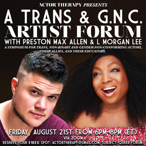 Actor Therapy Announces Trans Community Forum Image