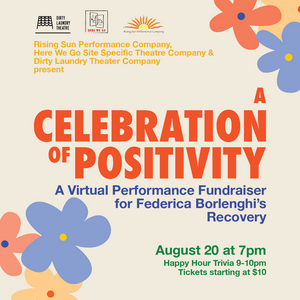NYC Theater Companies Announce A CELEBRATION OF POSITIVITY Fundraiser 