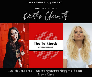 Interview: Ruby Locknar of THE TALKBACK WITH RUBY LOCKNAR on The Cast Party Network 