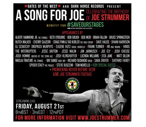 Video: Gates of the West & Dark Horse Records present 'A Song For Joe: Celebrating The Life Of Joe Strummer 