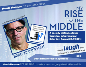 Brad Zimmerman Returns to The Morris Museum With MY RISE TO THE MIDDLE 