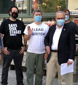 Senator Chuck Schumer Co-Sponsors Save Our Stages Act Image