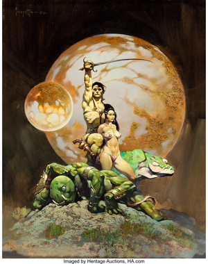 Frank Frazetta's 1970 'The Princess of Mars' Comes to Market 