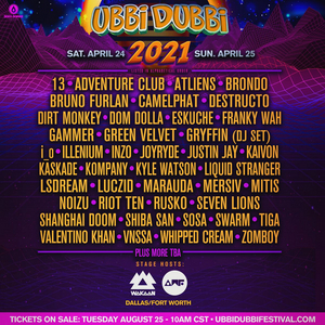 Disco Donnie Presents Announces Ubbi Dubbi Festival 2021 Dates And Phase 1 Lineup 