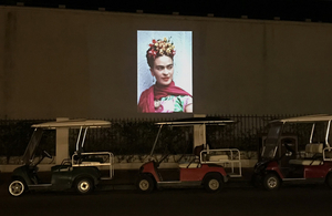 Catalina Island Museum Presents Frida Kahlo Projection Series Image