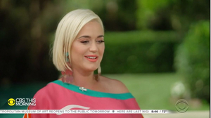 Watch Katy Perry Interviewed on CBS THIS MORNING 
