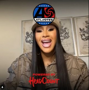 Cardi B Wants You to Get Out and Vote 