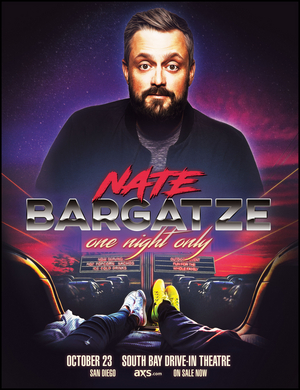 Comedian Nate Bargatze Announces ONE NIGHT ONLY Drive-In Tour 