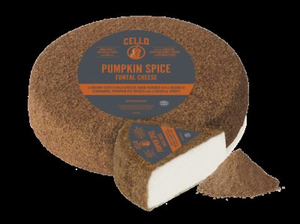 CELLO Debuts Pumpkin Spice Rubbed Fontina Cheese  Image