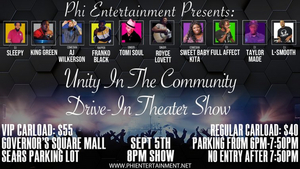 Phi Entertainment Presents the Unity in the Community Drive In Theater Showcase  Image