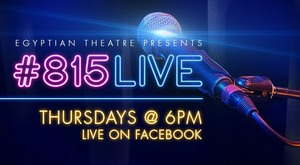 Egyptian Theatre Launches #815Live Concert Series Online  Image