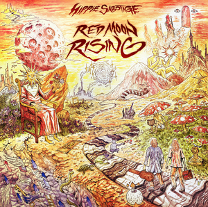 Hippie Sabotage Release Red Moon Rising LP Image