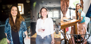 Interview: Lesley Fera on Creating the PRETTY LITTLE WINE MOMS Podcast Image