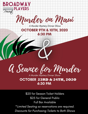 The Princeton Theatre and Community Center Announces Murder Mystery Nights 