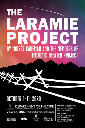University of Arkansas Presents Virtual Production of THE LARAMIE PROJECT 