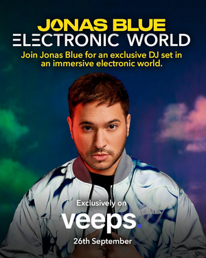 Jonas Blue Announces 'Electronic World' Livestream With Veeps 