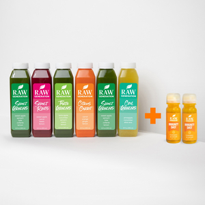 RAW GENERATION Announces “Immunity Boosting Bundle” that features 5 flavors of Cold-Pressed Juices and Turmeric Ginger Immunity Shots 