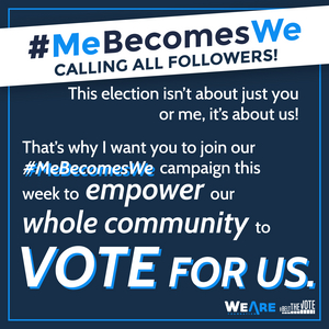 Lin-Manuel Miranda, Brandon Victor Dixon, Rory O'Malley and More Unite for #MeBecomesWe Image