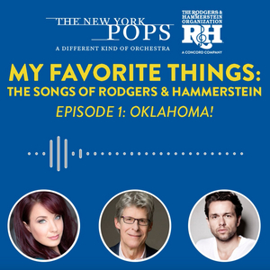Listen to Sierra Boggess and Julian Ovenden on Episode 1 of MY FAVORITE THINGS: THE PODCAST Image