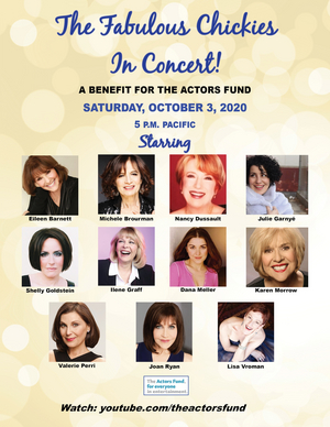 THE FABULOUS CHICKIES IN CONCERT to Benefit The Actor's Fund Image