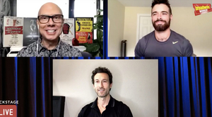 Corey Cott and Aaron Lazar Talk FILTHY RICH and More on Backstage LIVE With Richard Ridge Image