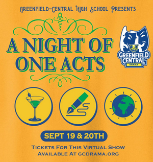 Greenfield-Central Drama Will Present Virtual Night of One-Acts 