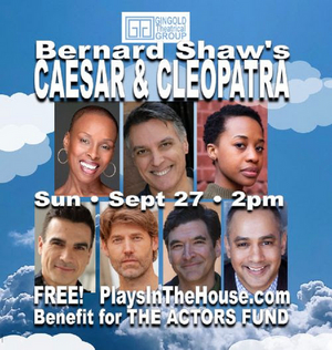 STARS IN THE HOUSE Will Present CAESAR & CLEOPATRA Featuring Robert Cuccioli, Mirirai Sithole and More 