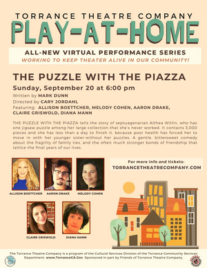 Review: THE PUZZLE WITH THE PIAZZA at Torrance Theatre Company 