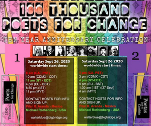 100 Thousand Poets for Change Celebrates 10 Years With Global Readings 