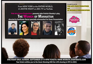 Sunflower Duran Presents September Revival of John Patrick Shanley's WOMEN OF MANHATTAN 