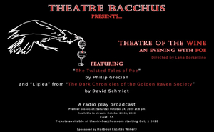 Theatre Bacchus Presents AN EVENING WITH POE Image