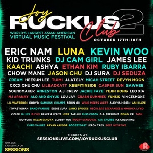 Sessions Partners with Joy Ruckus Club To Stream Largest Virtual Asian American Music Festival 