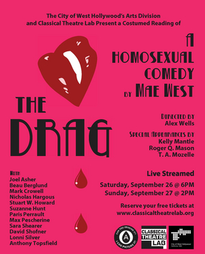 Review: THE DRAG by Mae West Presented by The City Of West Hollywood and Classical Theatre Lab  Image