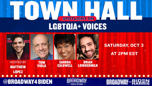 Sandra Caldwell, Brian Lowdermilk and Tom Viola Join Matthew López for Next Broadway for Biden Town Hall  Image