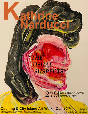 Clipper Coffee Gallery Presents THE USUAL SUSPECTS by  Kathrine Narducci 