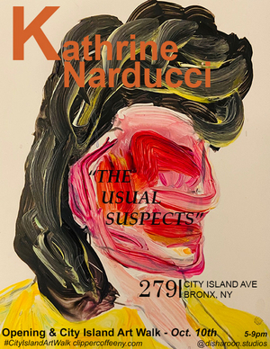 Clipper Coffee Gallery Presents THE USUAL SUSPECTS by Kathrine Narducci Image