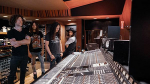 Dirty Honey In The Studio Recording New Music Image