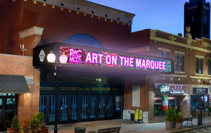 Patchogue Arts Council Takes Over The Patchogue Theatre Marquee For ART ON THE MARQUEE 