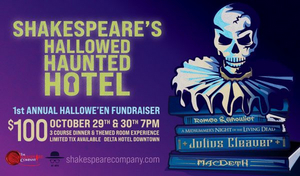 Theatre Alberta Presents SHAKESPEARE'S HALLOWED HAUNTED HOTEL Image