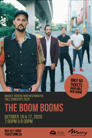 New West's Massey Theatre Announces Concert With The Boom Booms 