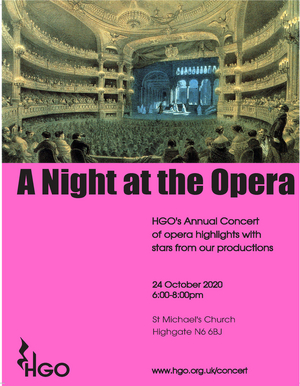 Hampstead Garden Opera Presents A NIGHT AT THE OPERA Image