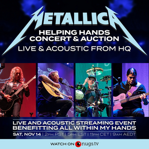 Metallica Announces Live Pay-Per-View Event Nov. 14  Image