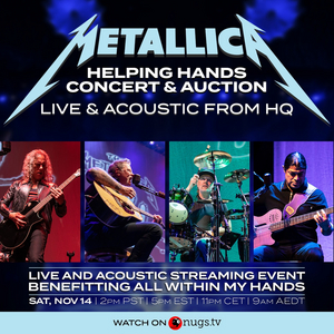 Metallica Announces Live Pay-Per-View Event Nov. 14 Image
