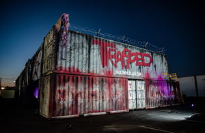 Feature: TRAPPED BY HALLOWHEELS DRIVE-IN HAUNTED EXPERIENCE 'Terrorizes' at The Industrial Event Space 