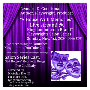 Kingdommtc Announces Virtual Playwrights Salon Series