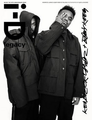 Kendrick Lamar & Baby Keem are First Covers of 40th Anniversary Issue of i-D Image