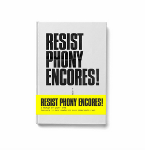 GRUFF RHYS To Publish New Book 'Resist Phony Encores!' Image