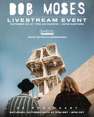 BOB MOSES & TWITCH Announce Exclusive Partnership Launching with a Livestream Concert This Friday 